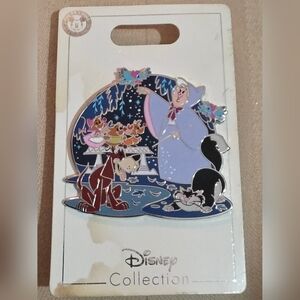 DISNEY PARKS 2021 CINDERELLA SUPPORTING CAST CLUSTER PIN